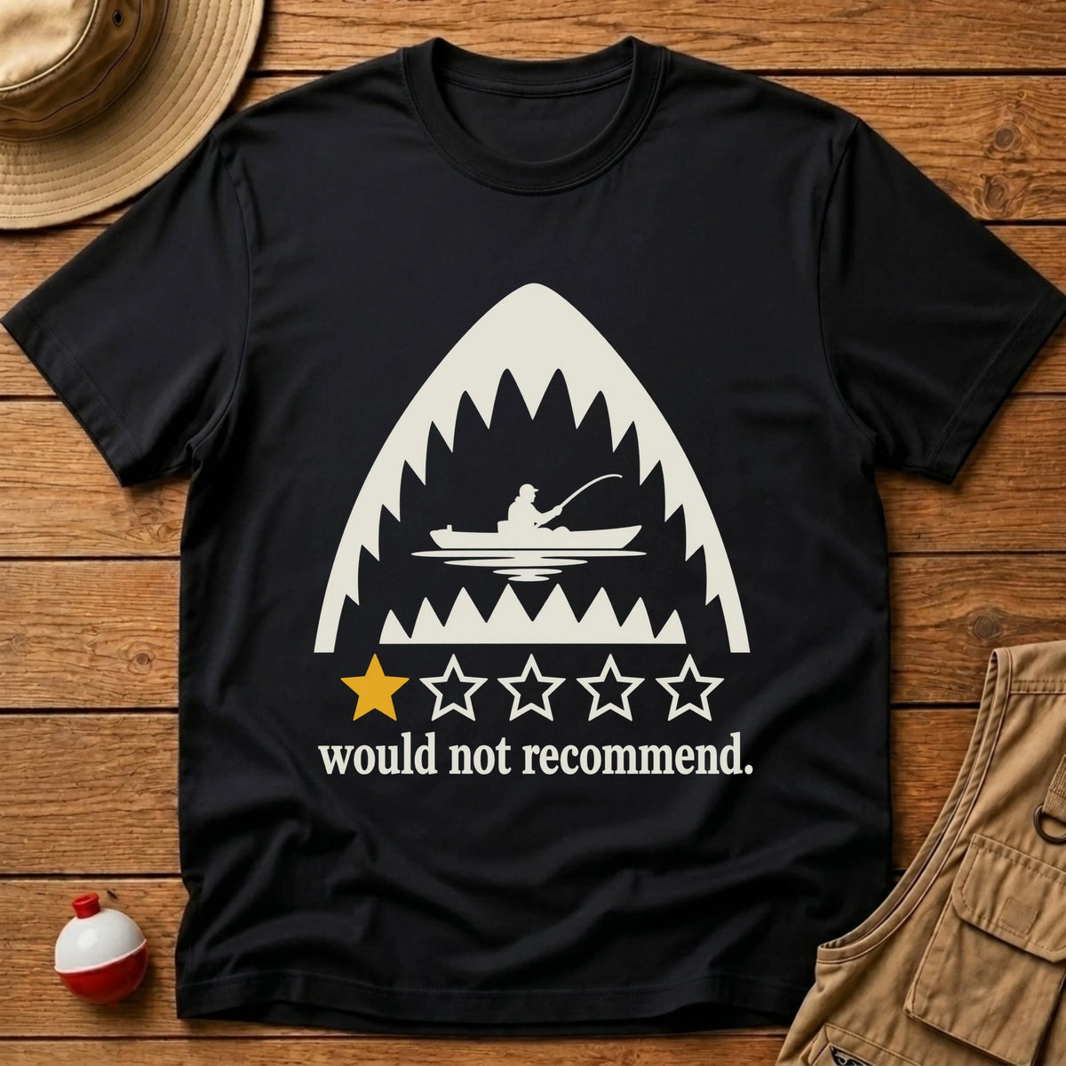 One Star T-Shirt - Floating Bobber