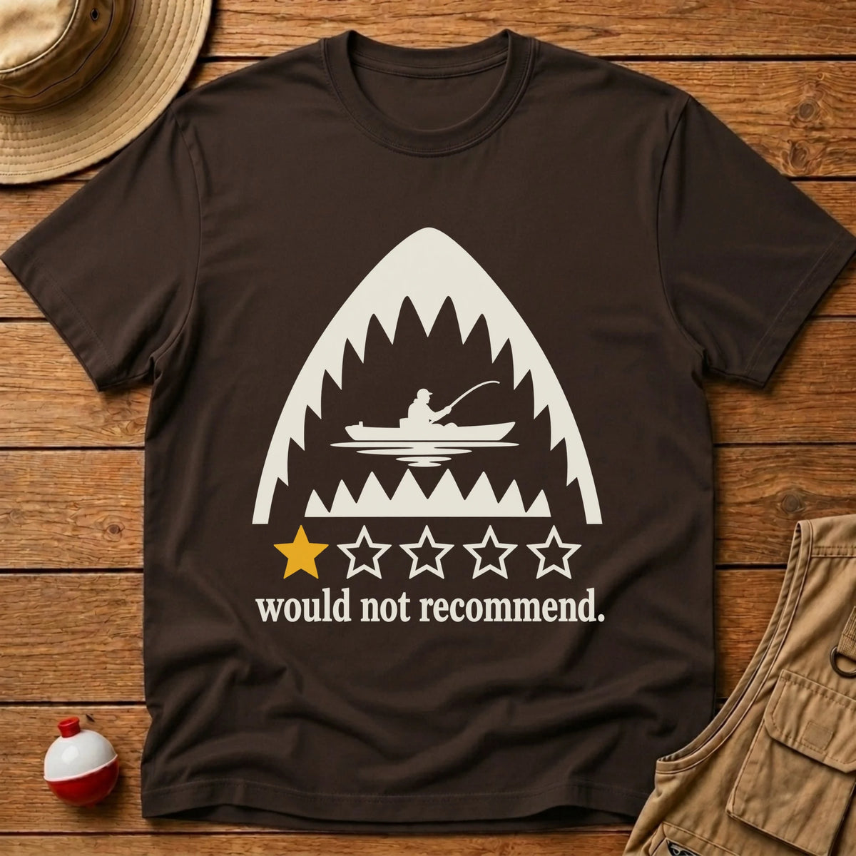One Star T-Shirt - Floating Bobber