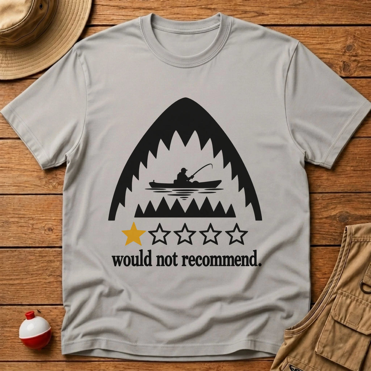 One Star T-Shirt - Floating Bobber