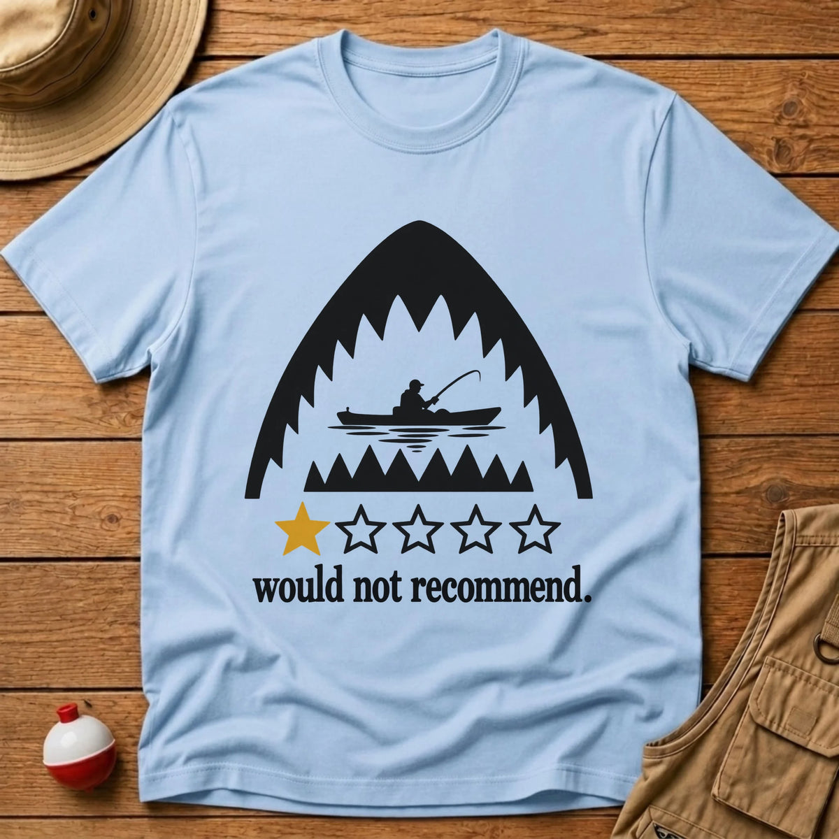 One Star T-Shirt - Floating Bobber