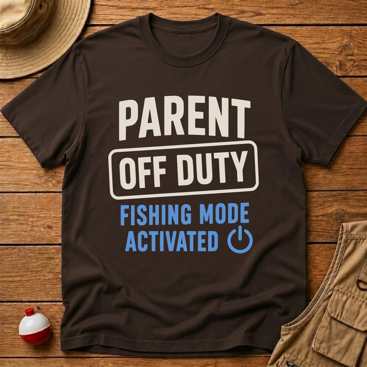 Parent Off Duty T-Shirt - Floating Bobber