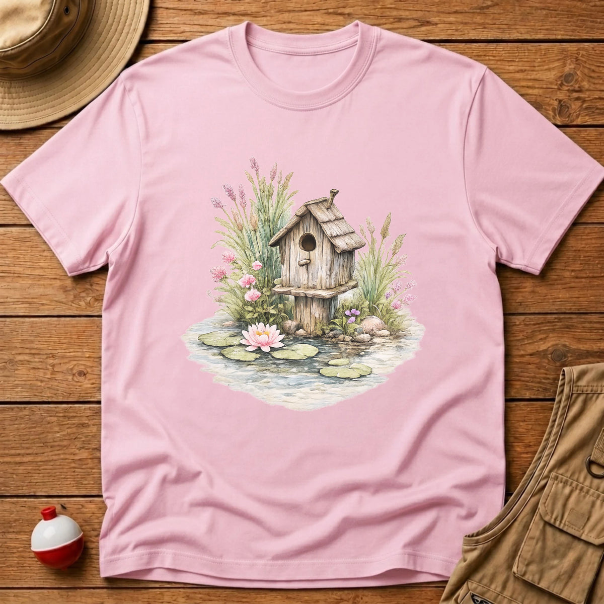 Pond Bird house T-Shirt - Floating Bobber