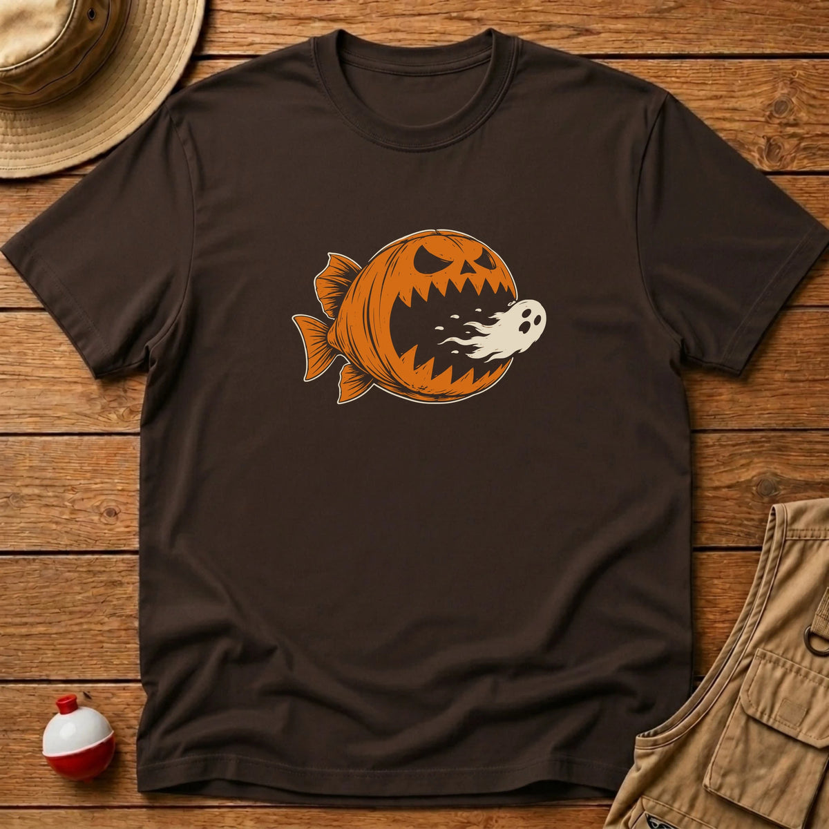 Pumpkin Fish T-Shirt - Floating Bobber