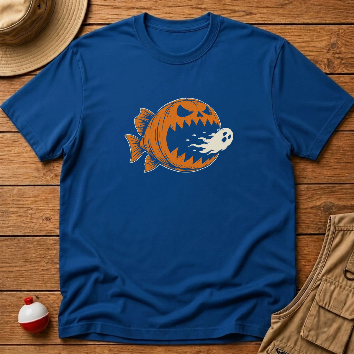 Pumpkin Fish T-Shirt - Floating Bobber