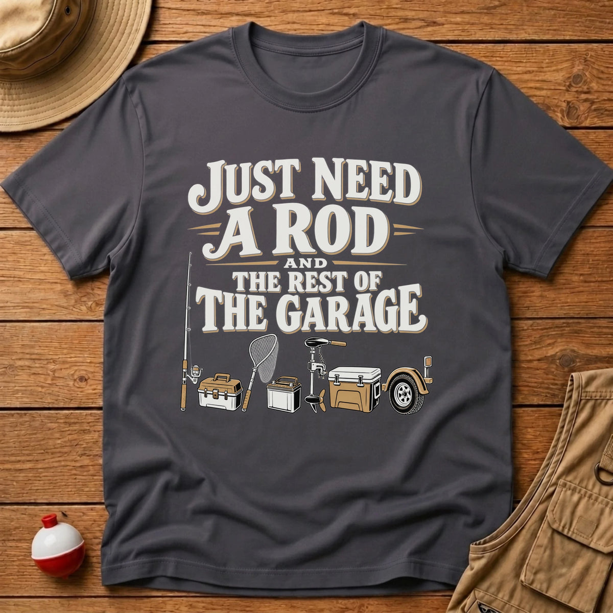 Rod Plus T-Shirt - Floating Bobber