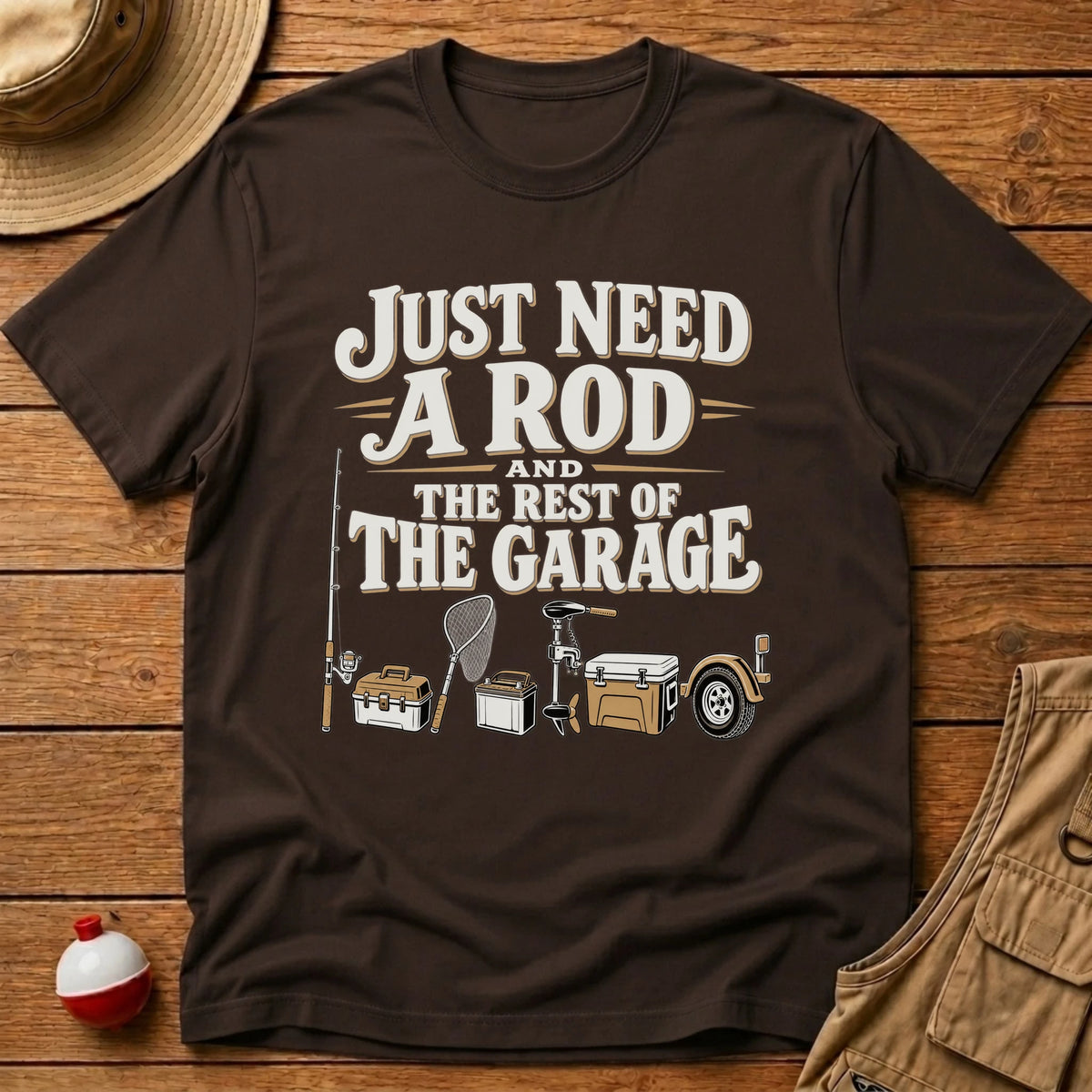 Rod Plus T-Shirt - Floating Bobber