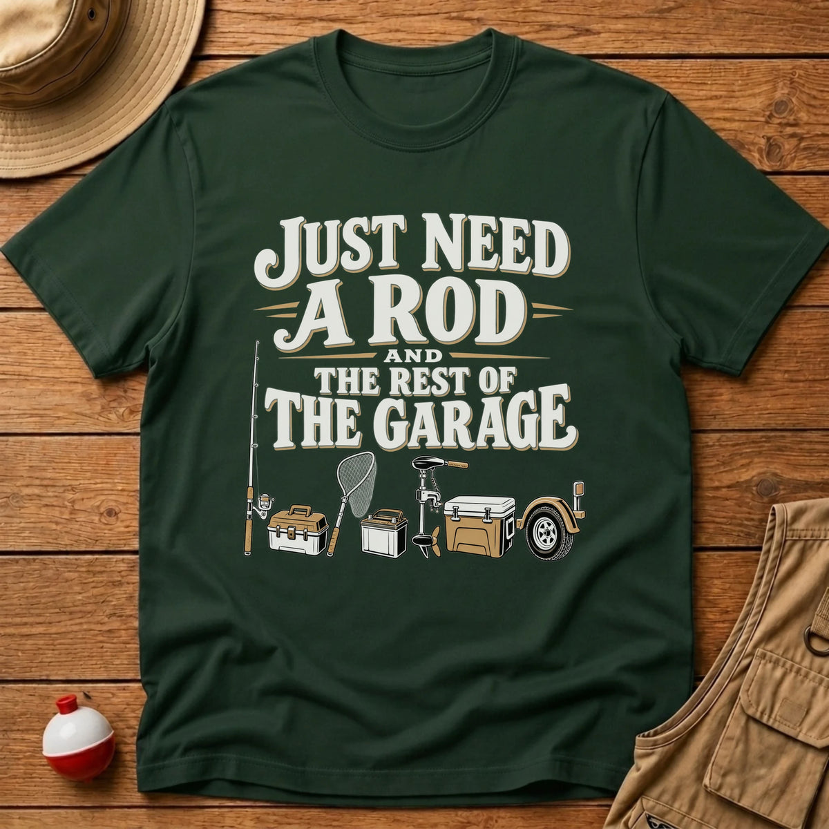 Rod Plus T-Shirt - Floating Bobber