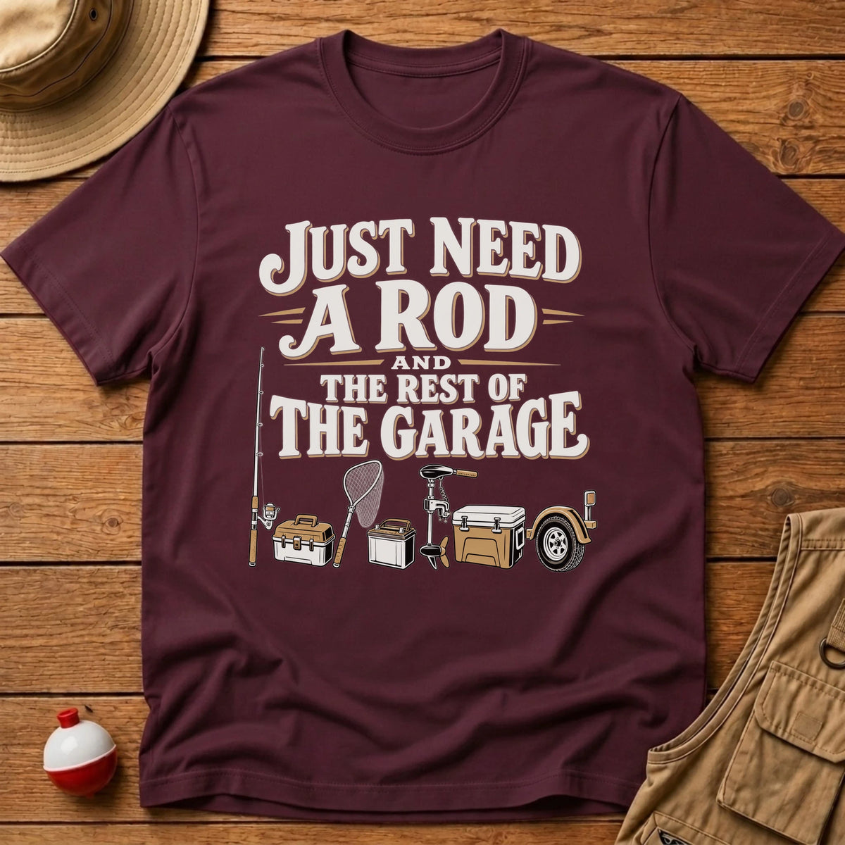 Rod Plus T-Shirt - Floating Bobber