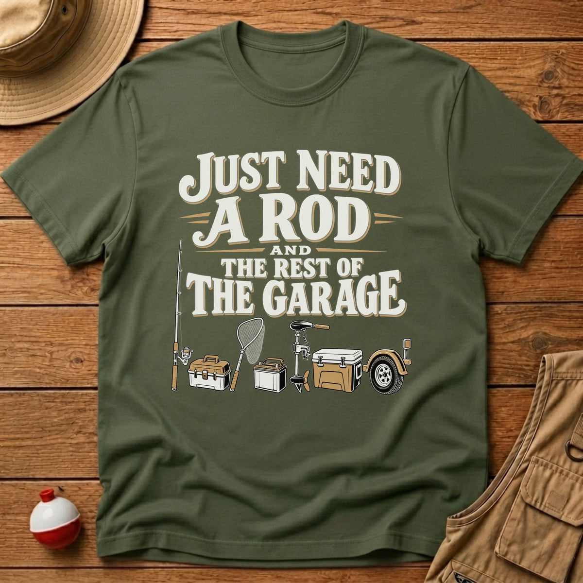 Rod Plus T-Shirt - Floating Bobber