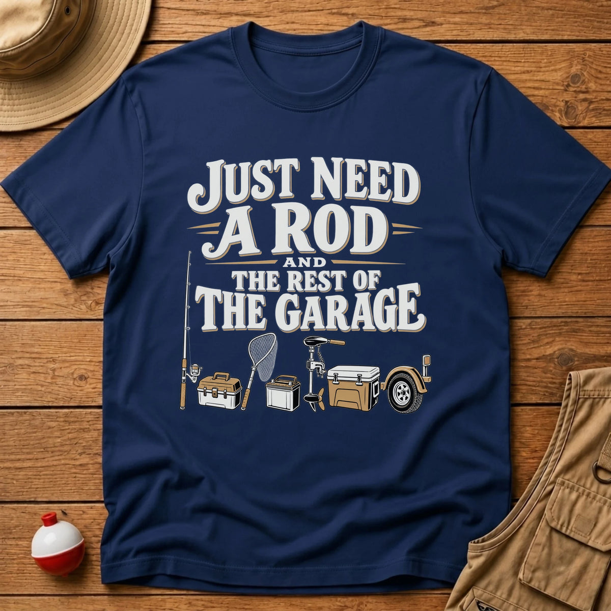 Rod Plus T-Shirt - Floating Bobber