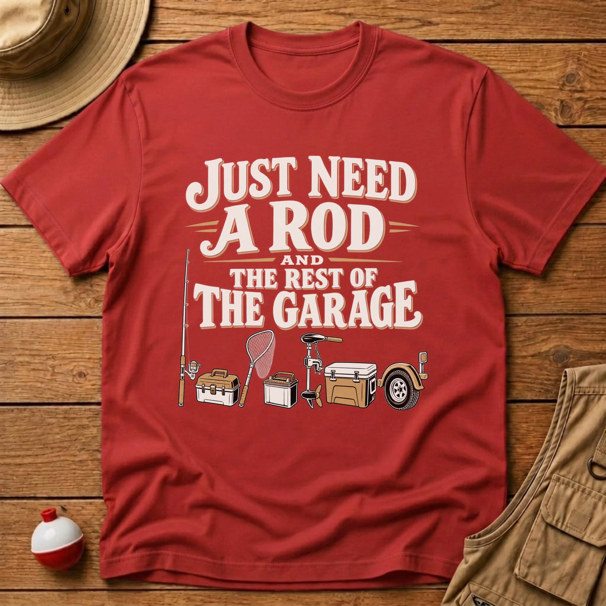 Rod Plus T-Shirt - Floating Bobber