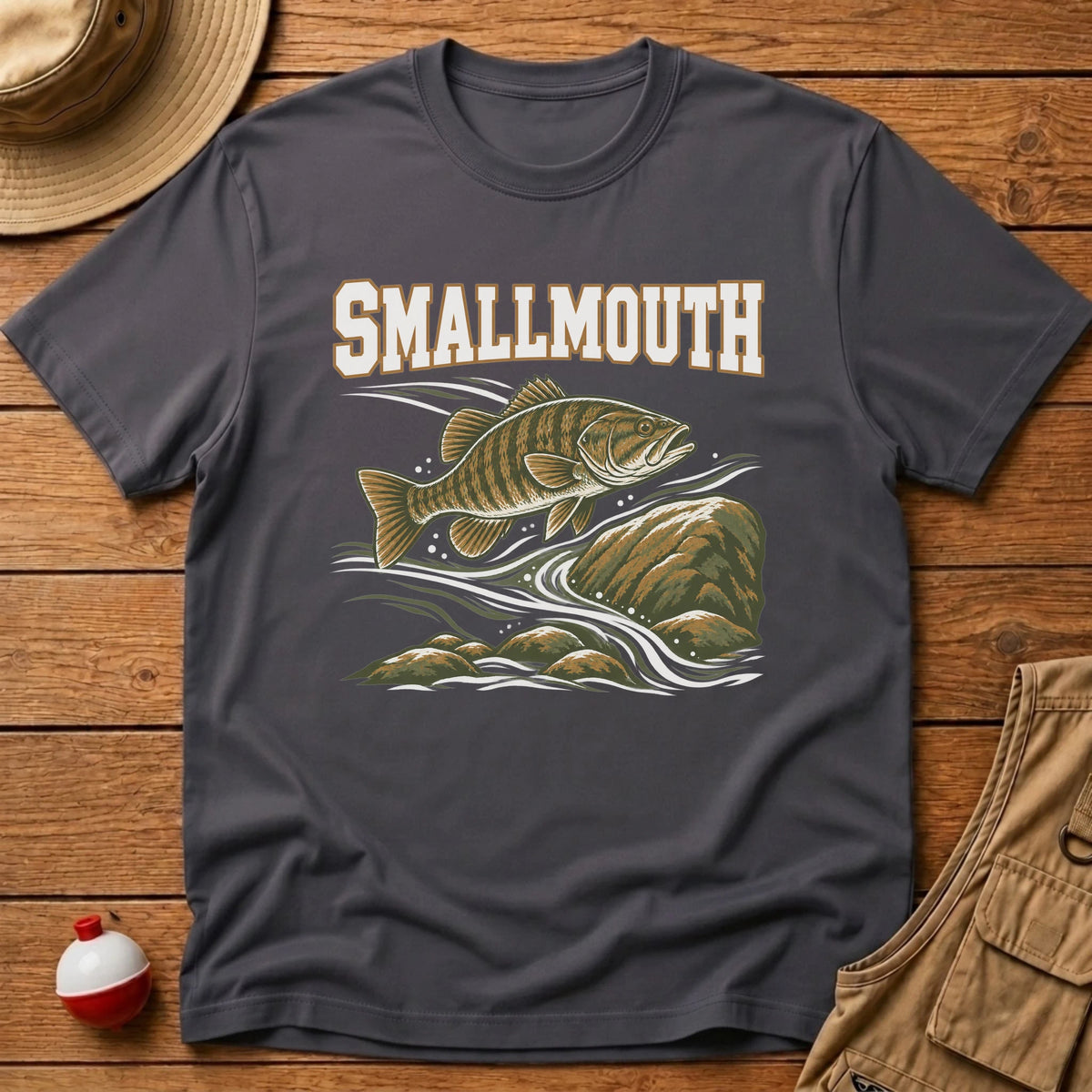 Smallmouth T-Shirt - Floating Bobber