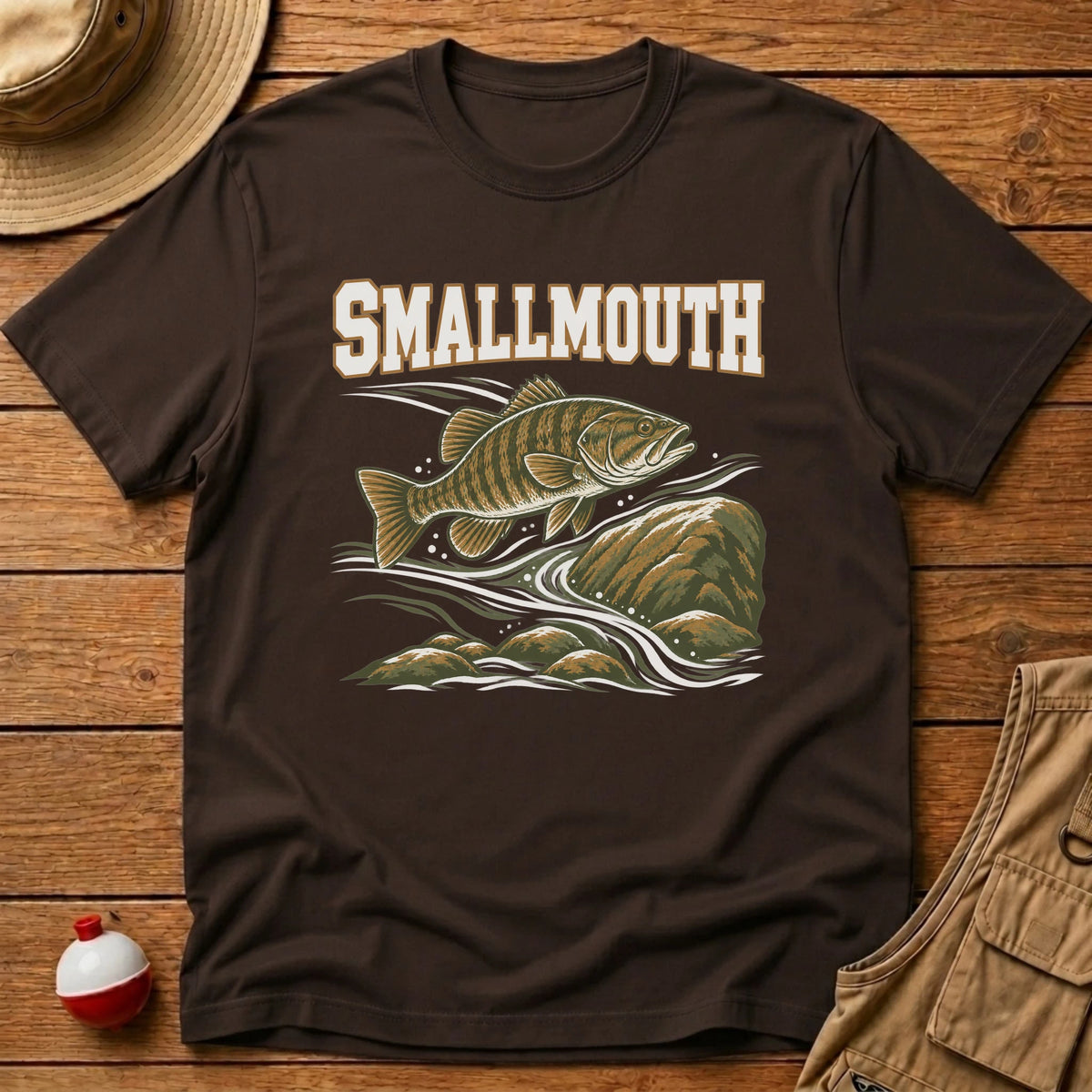 Smallmouth T-Shirt - Floating Bobber