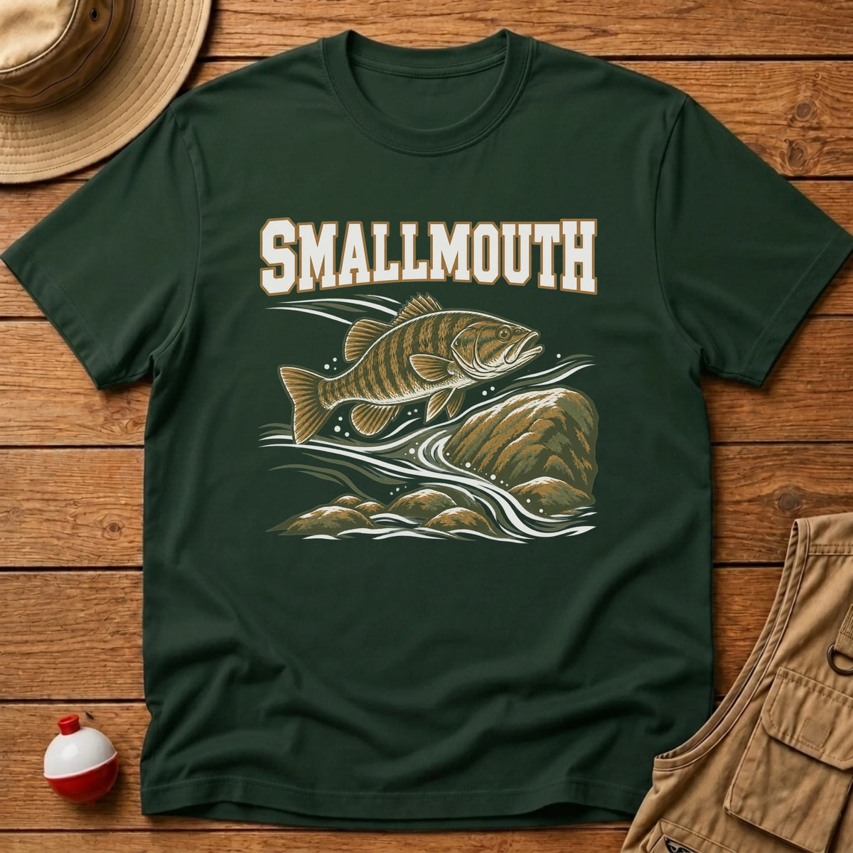 Smallmouth T-Shirt - Floating Bobber