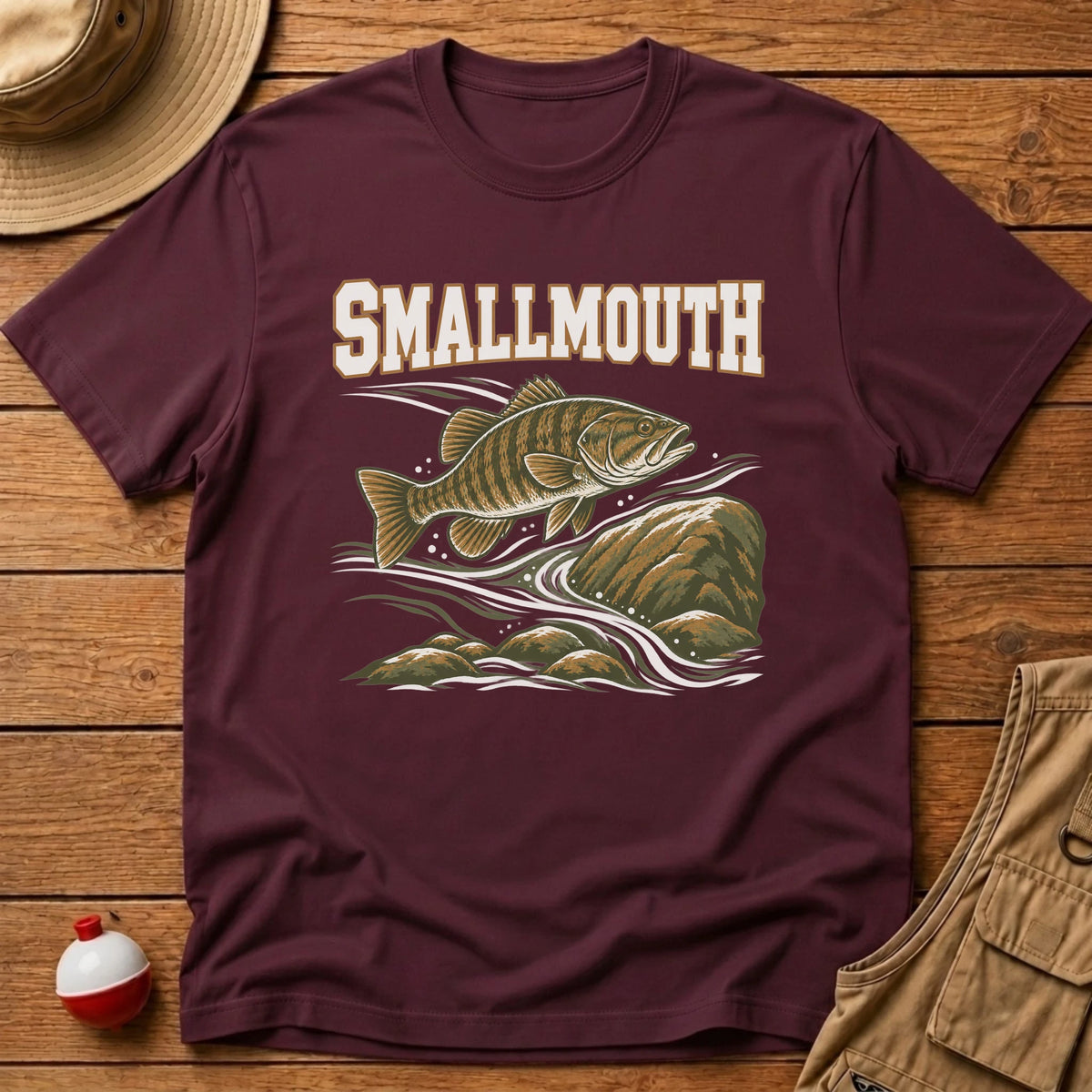 Smallmouth T-Shirt - Floating Bobber