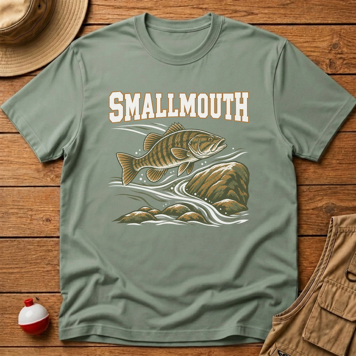Smallmouth T-Shirt - Floating Bobber