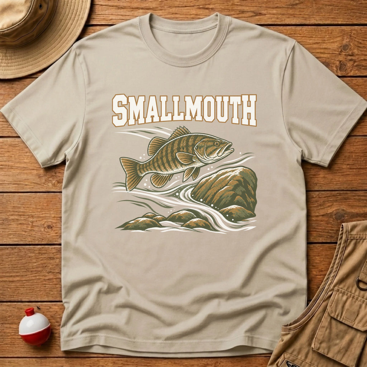 Smallmouth T-Shirt - Floating Bobber