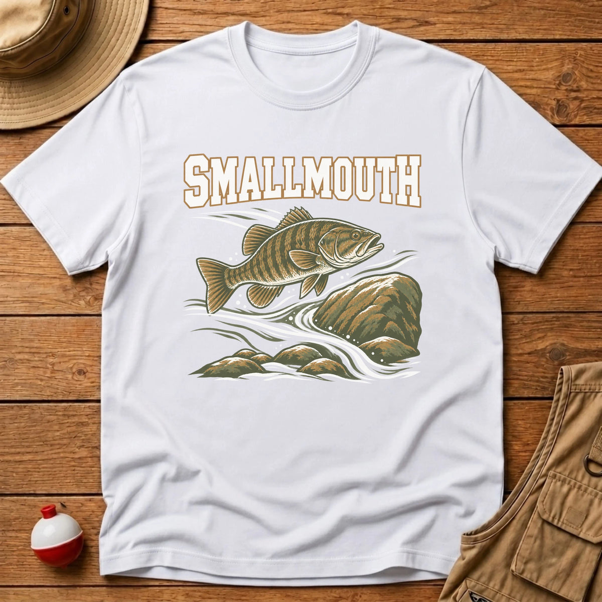 Smallmouth T-Shirt - Floating Bobber