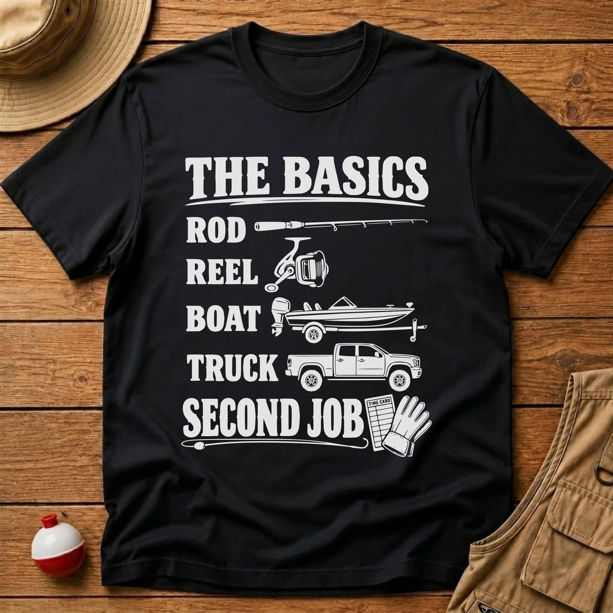 The Basics T-Shirt - Floating Bobber