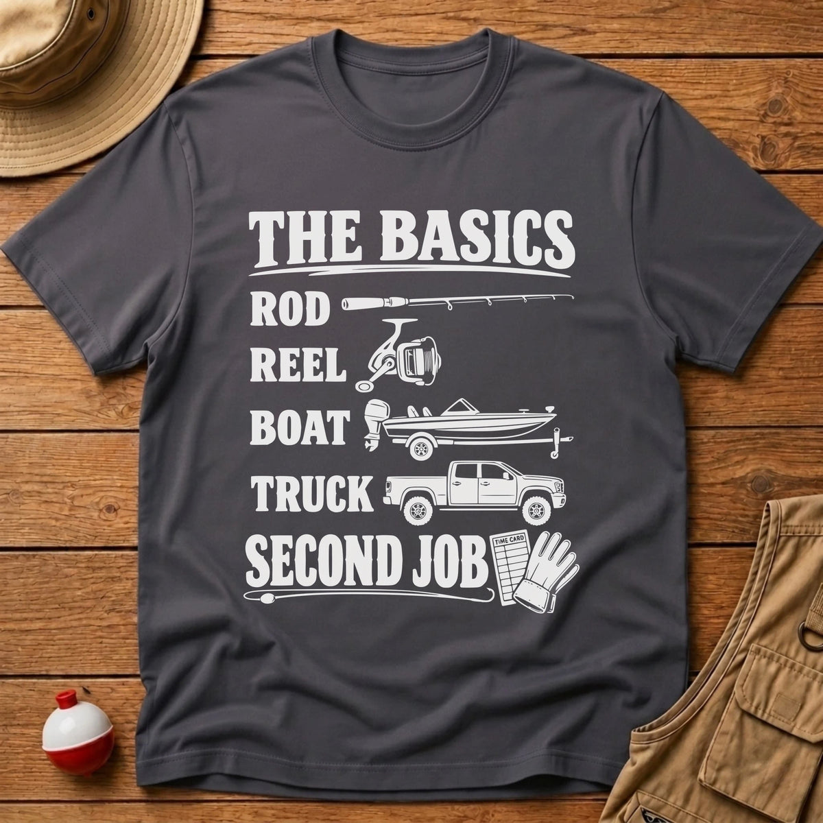 The Basics T-Shirt - Floating Bobber