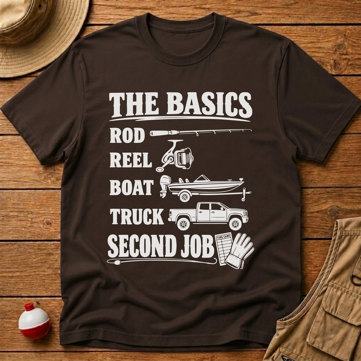 The Basics T-Shirt - Floating Bobber