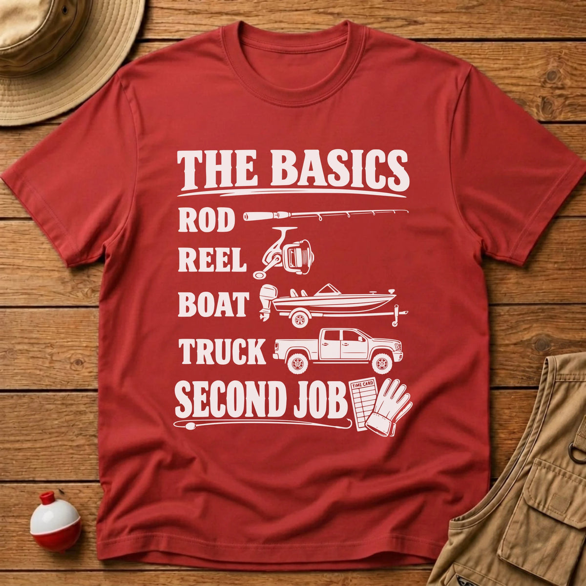 The Basics T-Shirt - Floating Bobber