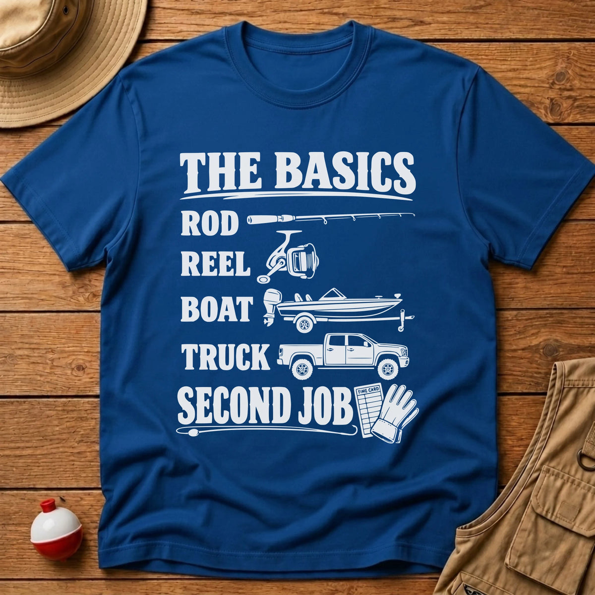 The Basics T-Shirt - Floating Bobber