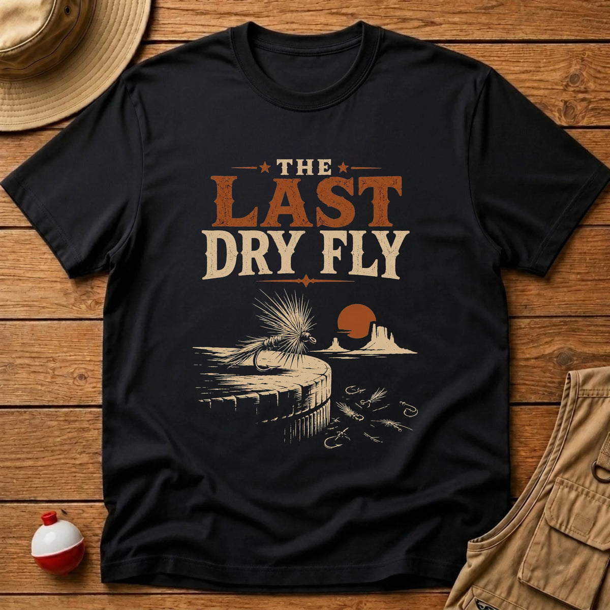 The Last Dry Fly T-Shirt - Floating Bobber