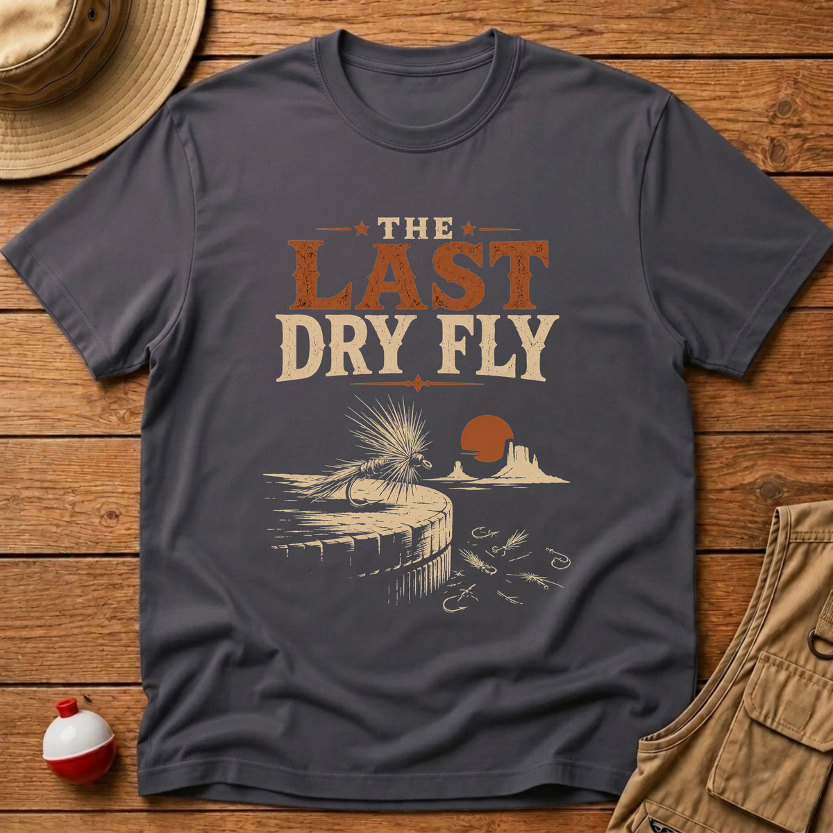 The Last Dry Fly T-Shirt - Floating Bobber