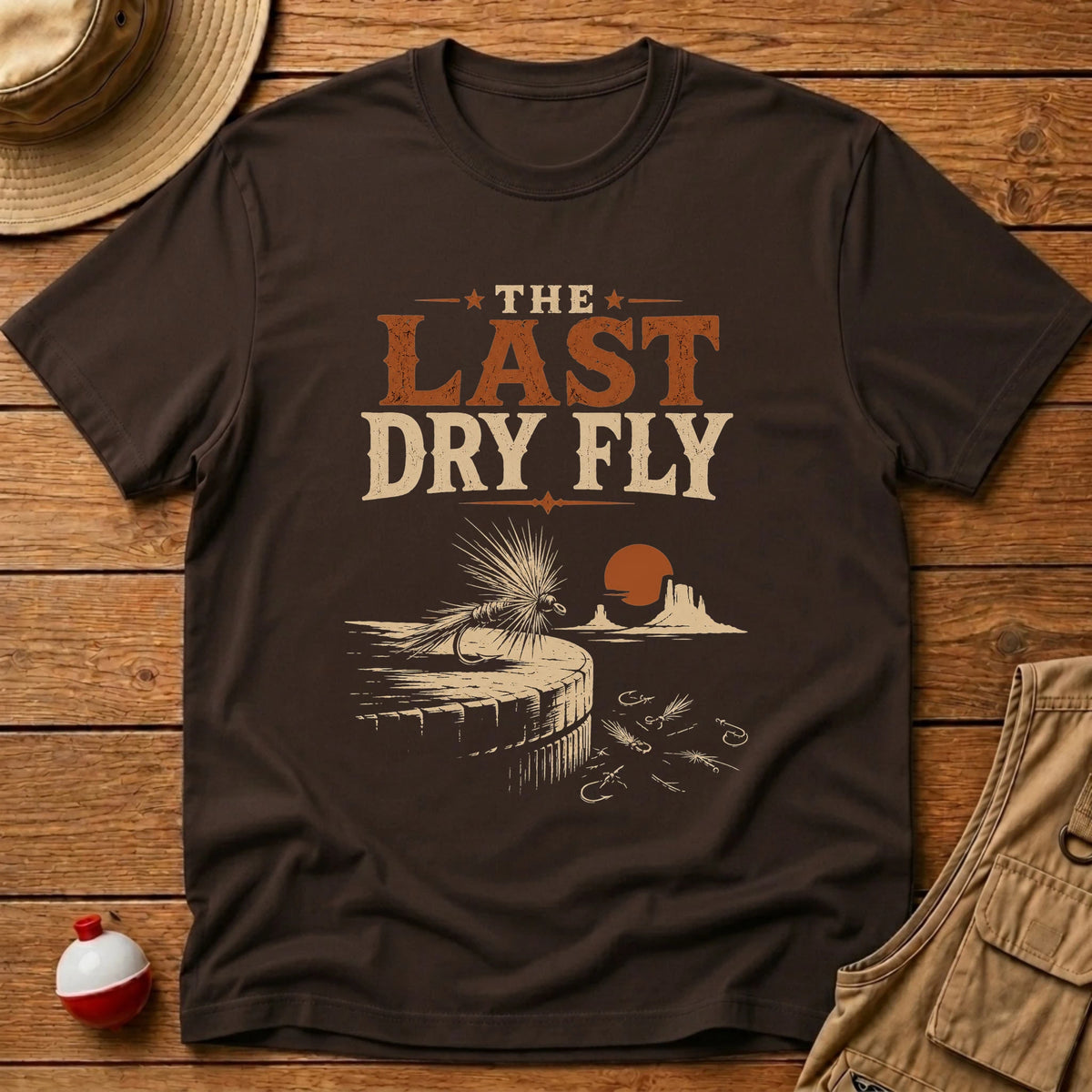 The Last Dry Fly T-Shirt - Floating Bobber