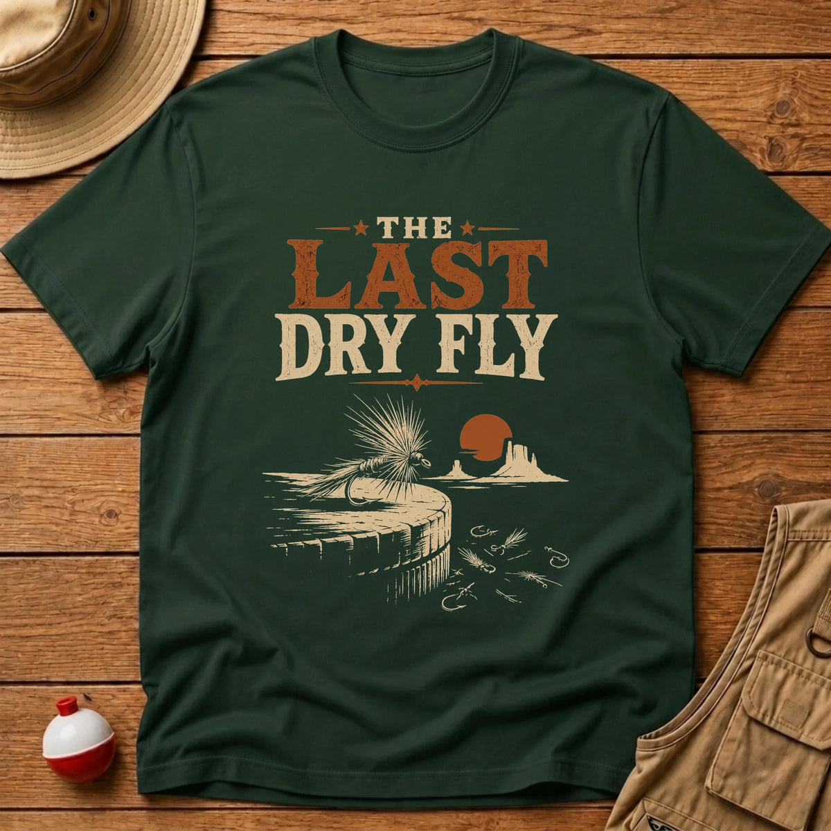 The Last Dry Fly T-Shirt - Floating Bobber