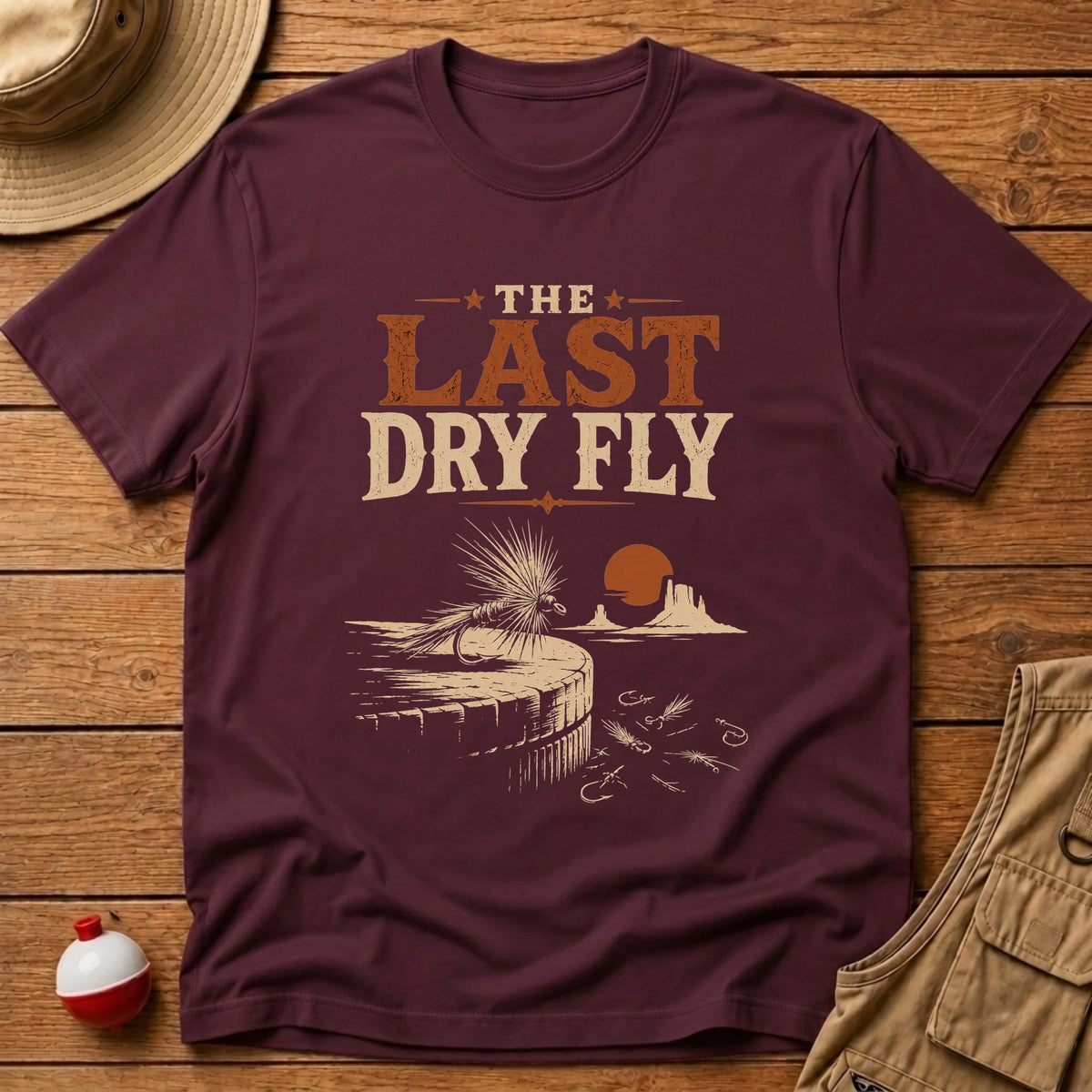 The Last Dry Fly T-Shirt - Floating Bobber