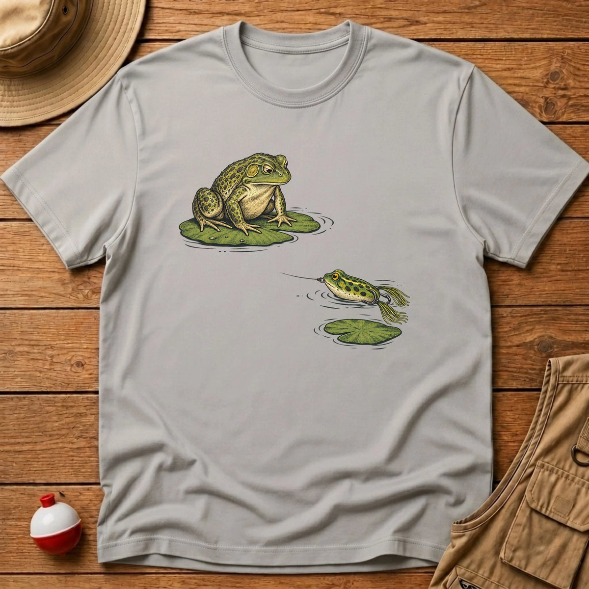 Topwater Frog T-Shirt - Floating Bobber