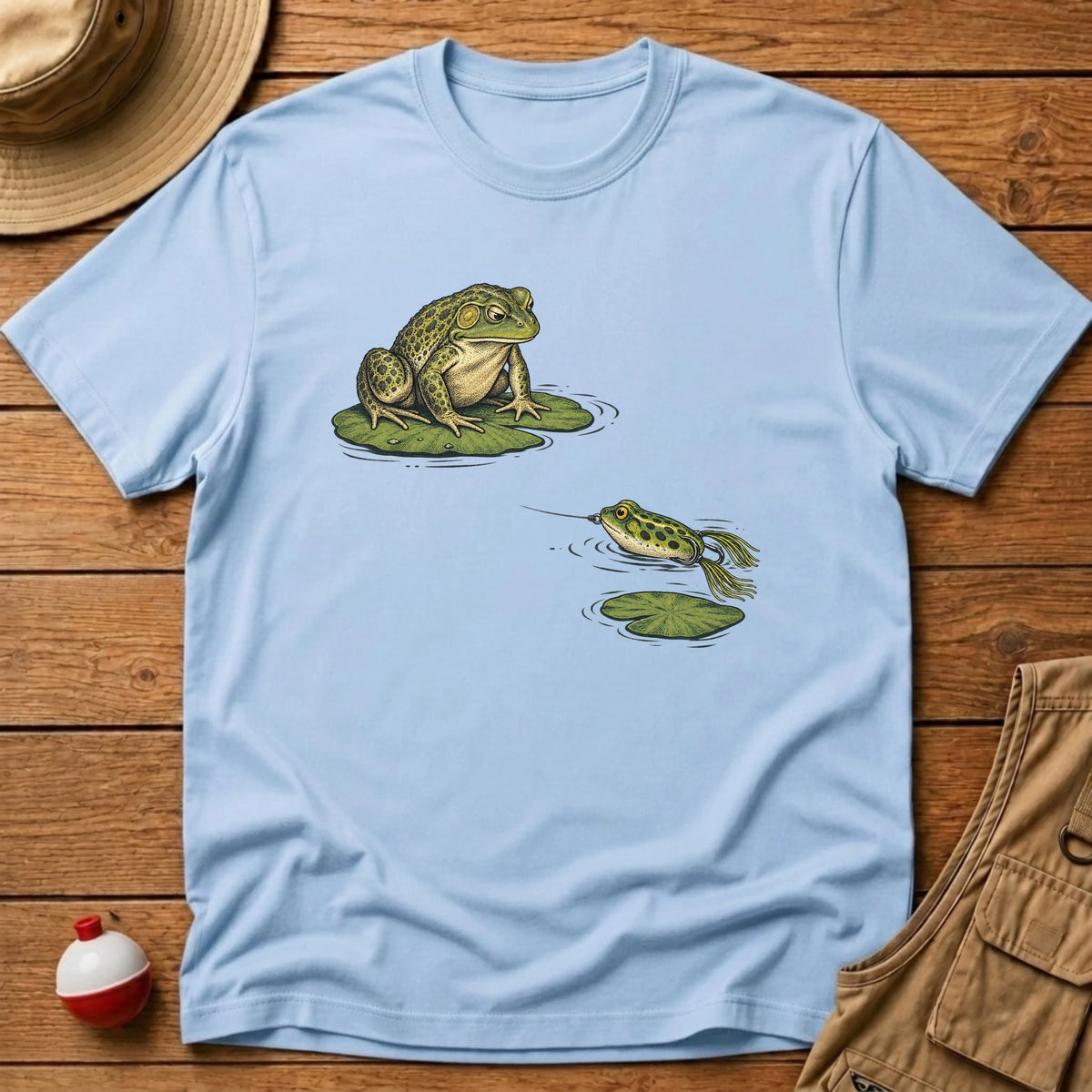 Topwater Frog T-Shirt - Floating Bobber