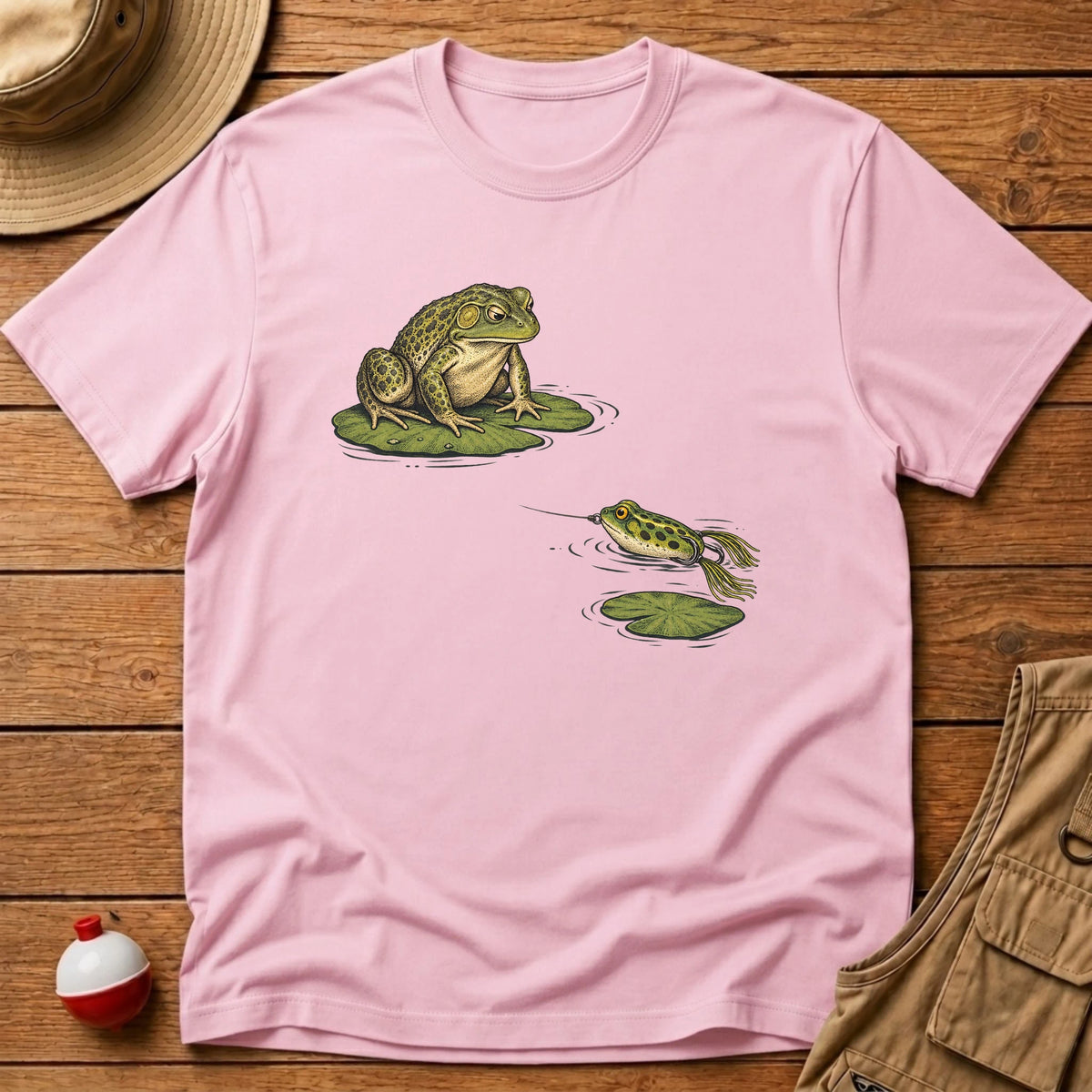 Topwater Frog T-Shirt - Floating Bobber