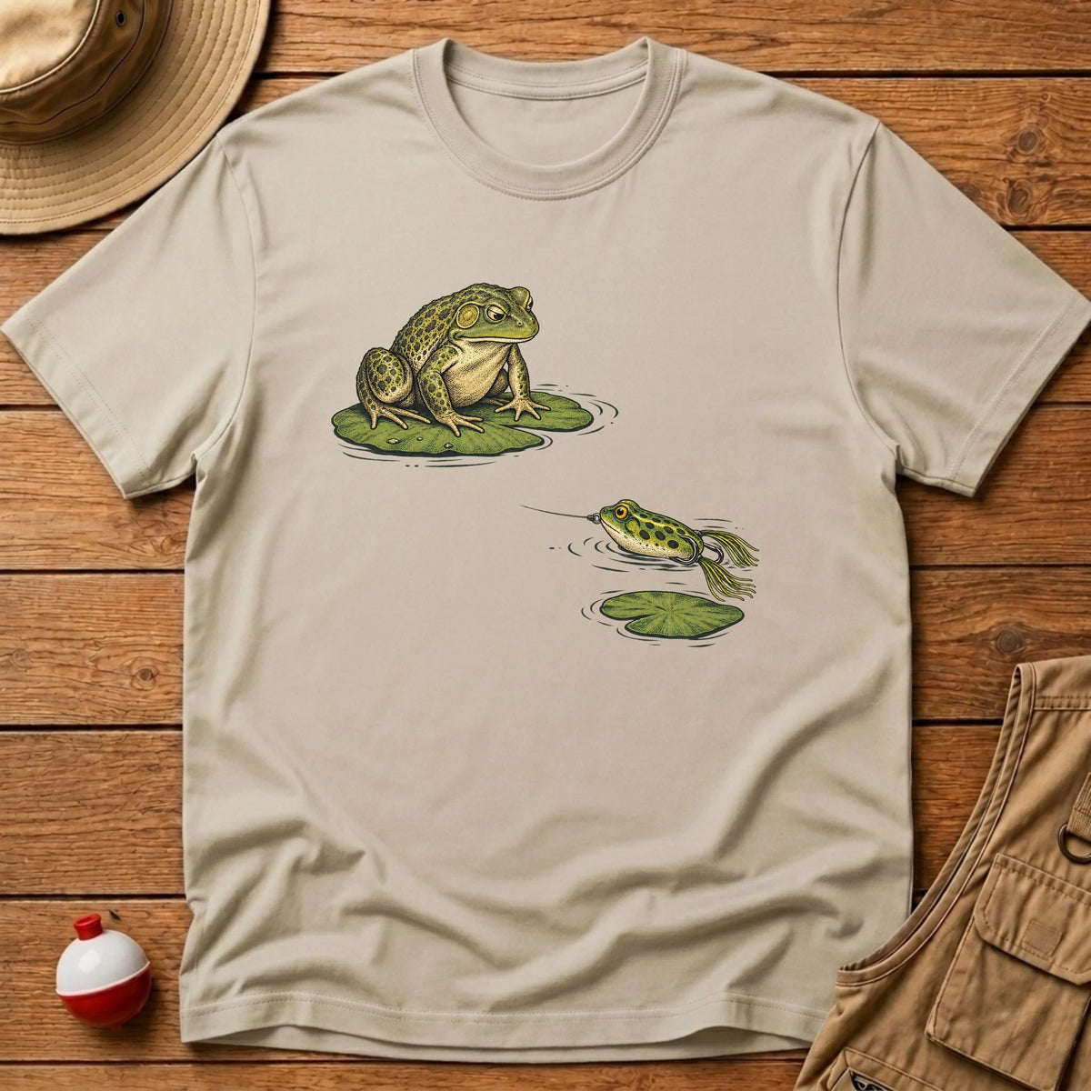 Topwater Frog T-Shirt - Floating Bobber