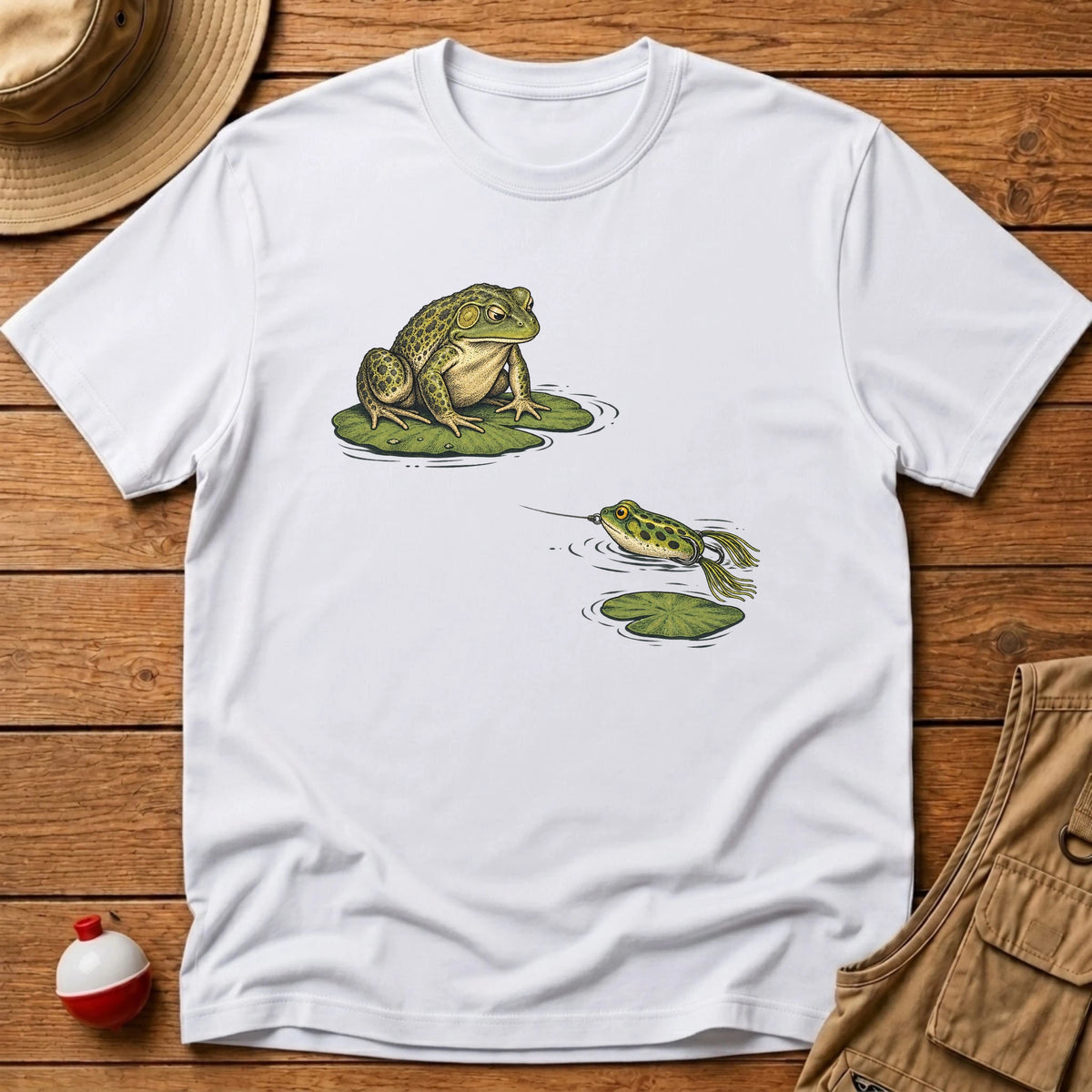 Topwater Frog T-Shirt - Floating Bobber