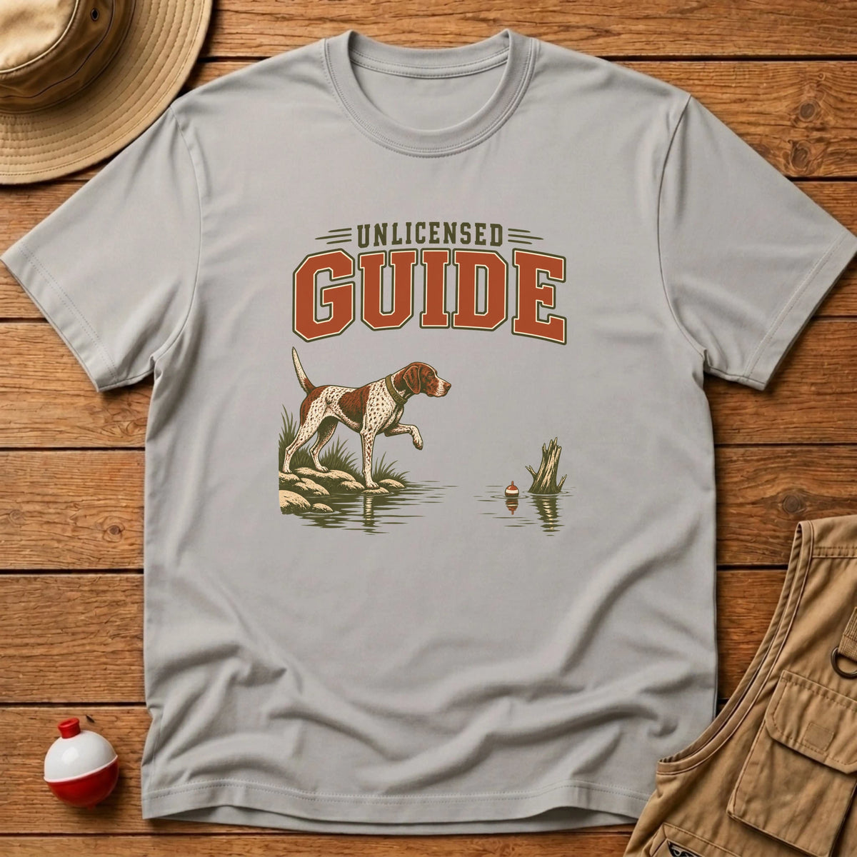 Unlicensed Guide T-Shirt - Floating Bobber