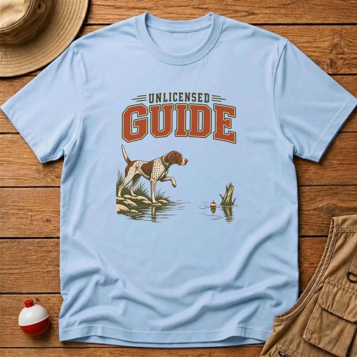 Unlicensed Guide T-Shirt - Floating Bobber