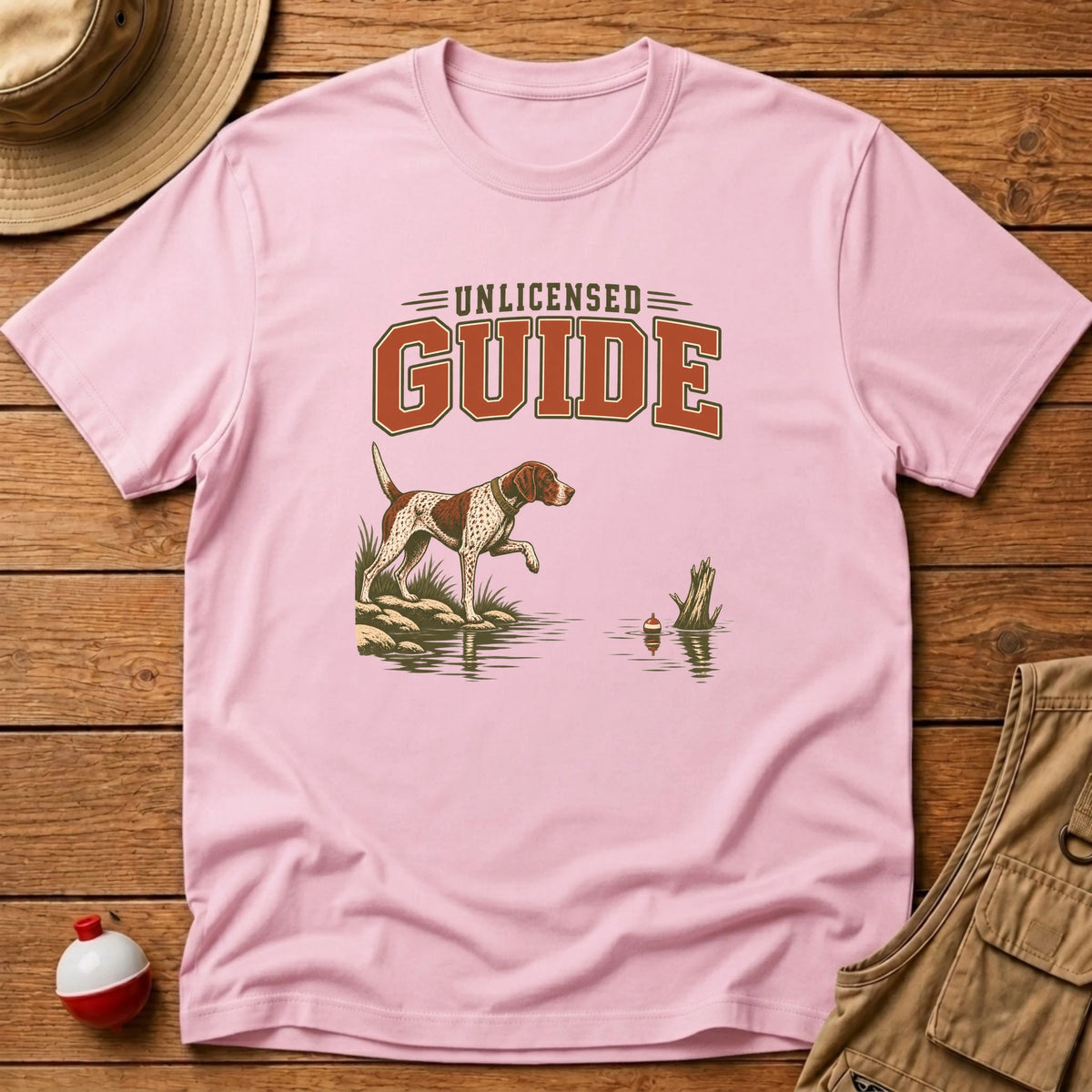 Unlicensed Guide T-Shirt - Floating Bobber