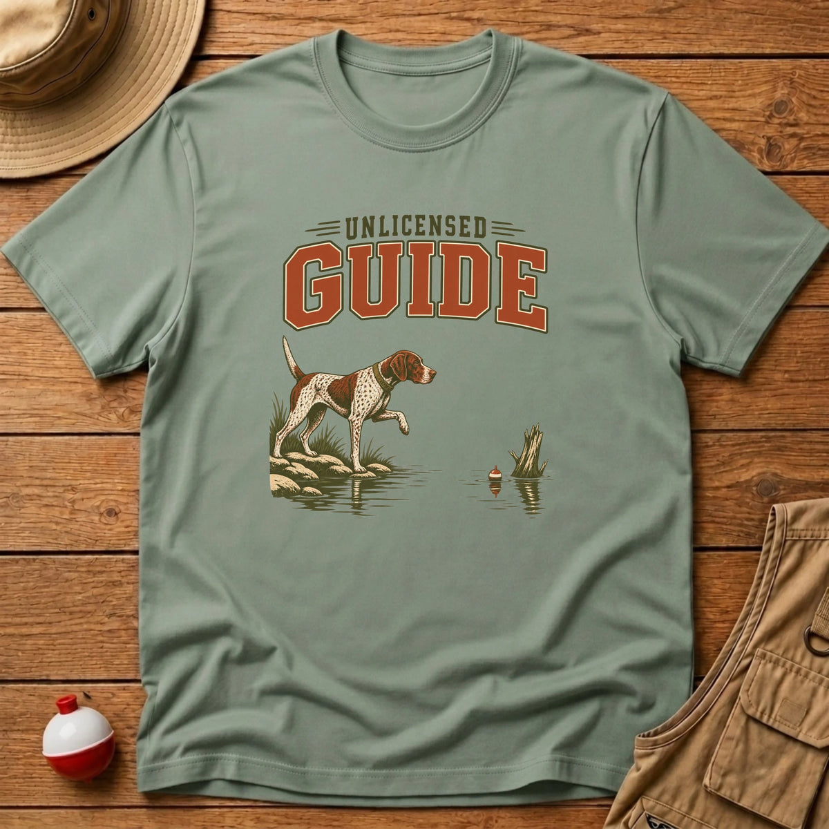 Unlicensed Guide T-Shirt - Floating Bobber