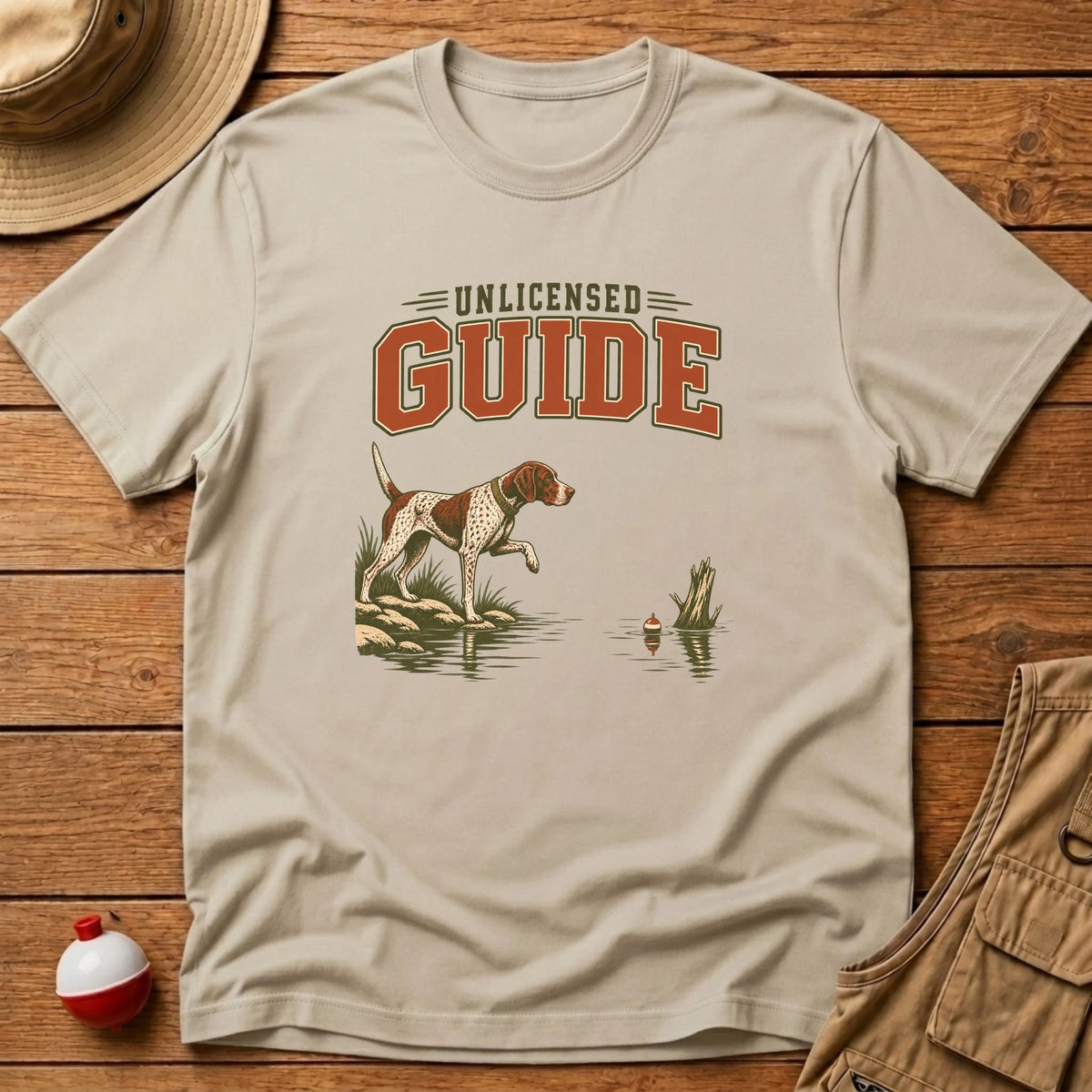 Unlicensed Guide T-Shirt - Floating Bobber