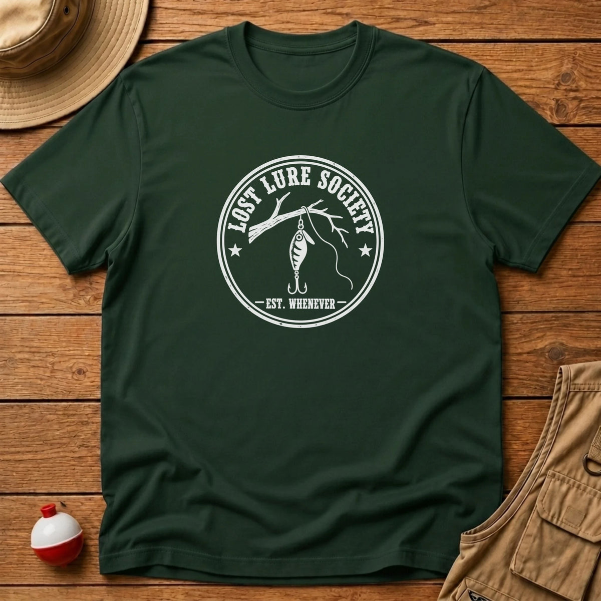 Lost Lure Society T-Shirt - Floating Bobber