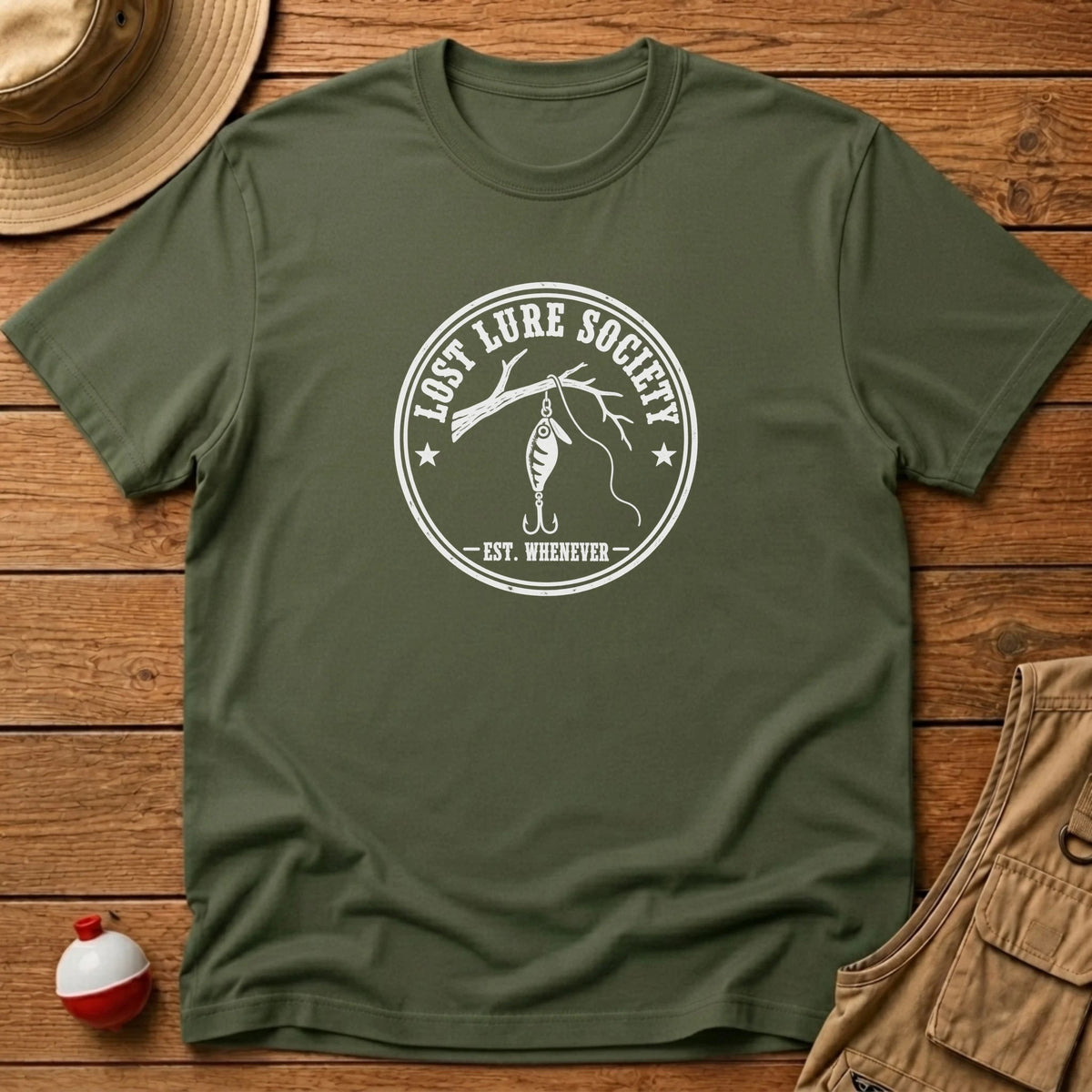 Lost Lure Society T-Shirt - Floating Bobber