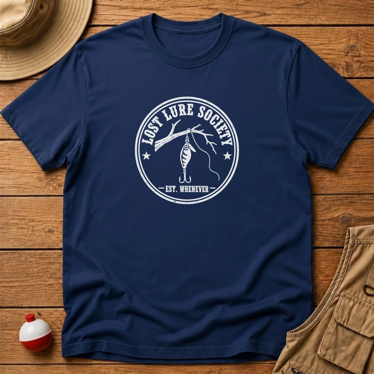 Lost Lure Society T-Shirt - Floating Bobber