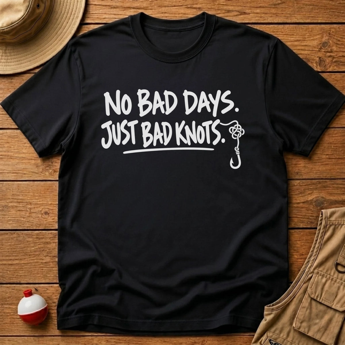 No Bad Day T-Shirt - Floating Bobber