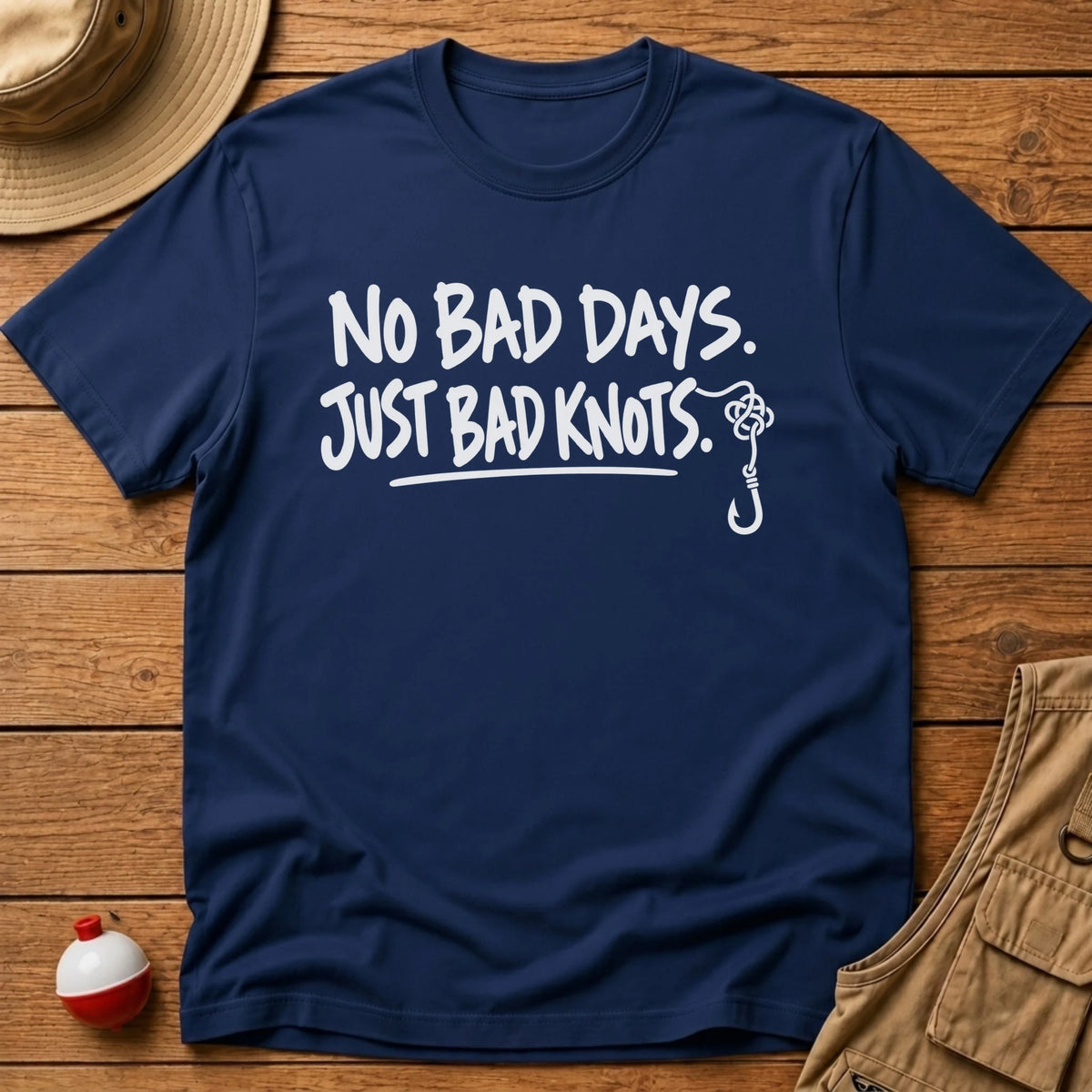 No Bad Day T-Shirt - Floating Bobber