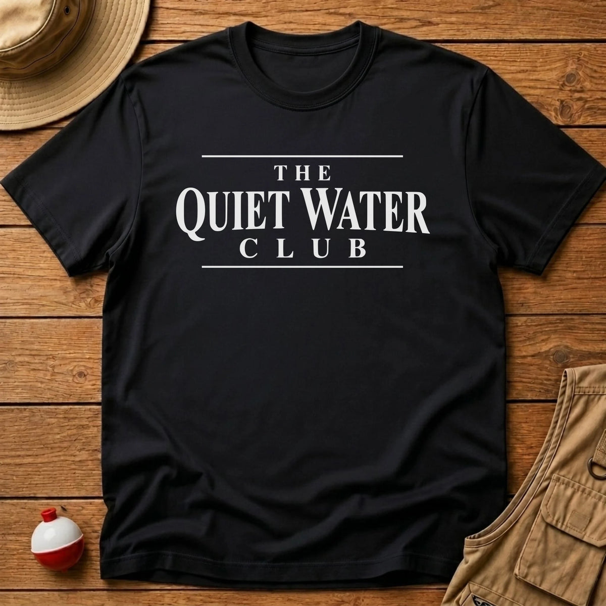 Quiet Water Club T-Shirt - Floating Bobber
