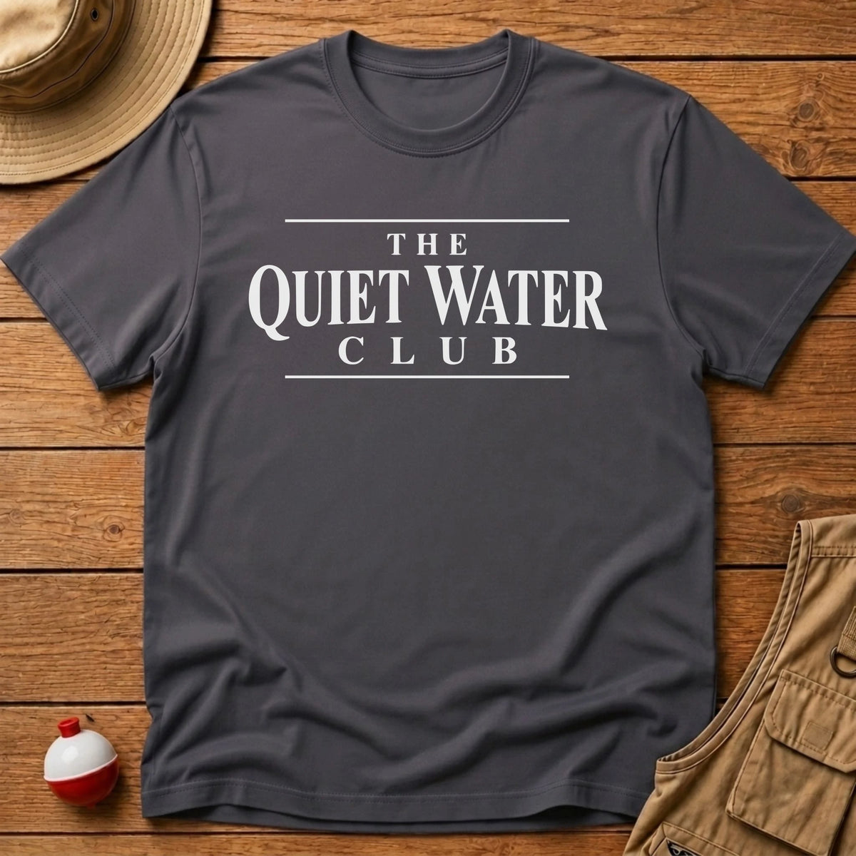 Quiet Water Club T-Shirt - Floating Bobber
