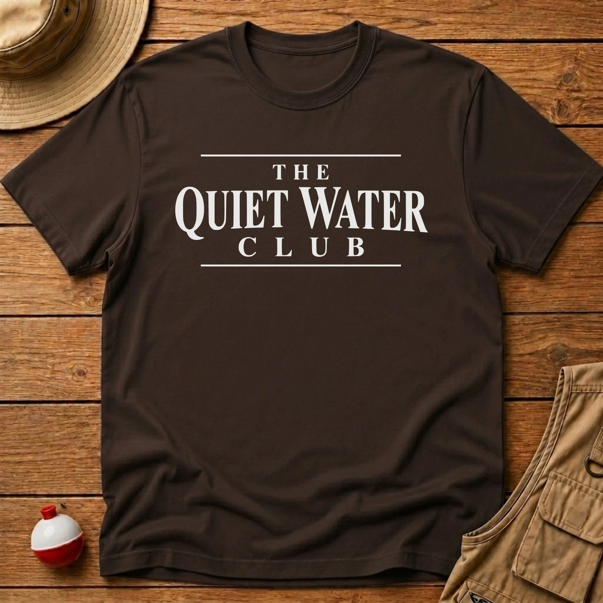 Quiet Water Club T-Shirt - Floating Bobber